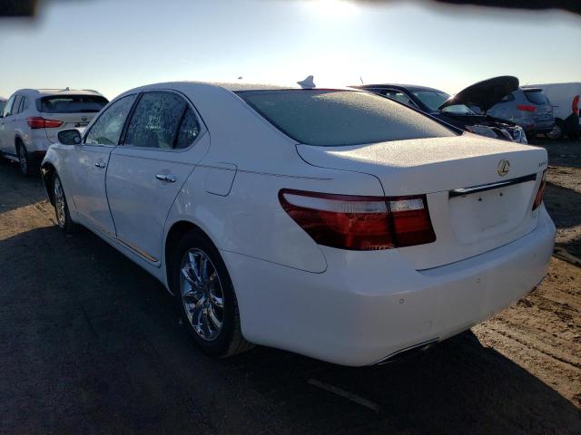 Image 2 of 2009 LEXUS LS 460L 2009 with VIN JTHDL46FX95000789