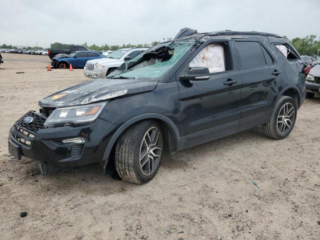 Image 1 of 2018 FORD EXPLORER SPORT 2018 with VIN 1FM5K8GT3JGC13589