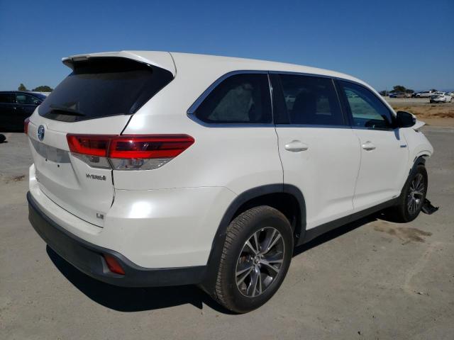 Image 3 of 2019 TOYOTA HIGHLANDER HYBRID 2019 with VIN 5TDBGRFH4KS052589
