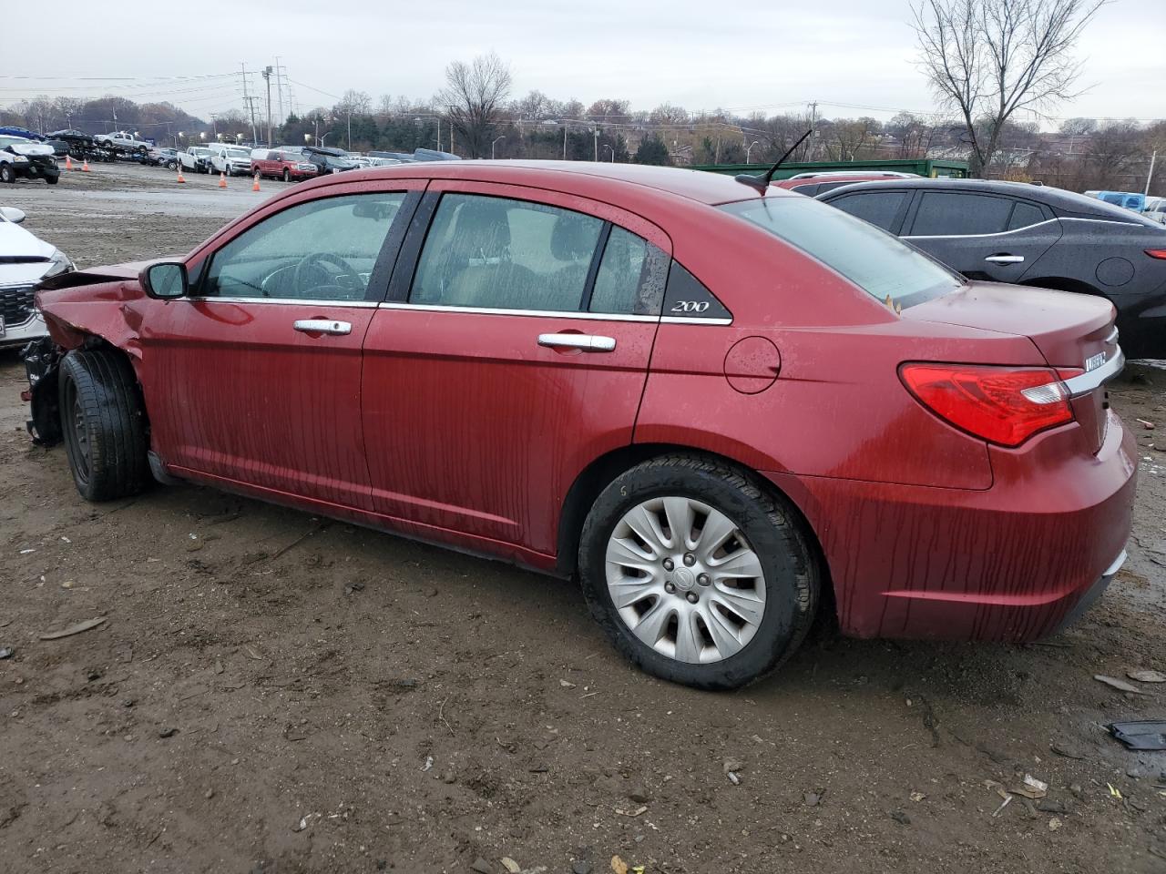 Image 2 of 2013 CHRYSLER 200 LX 2013 with VIN 1C3CCBAB1DN561644