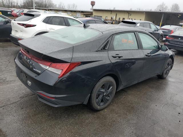 Image 3 of 2022 HYUNDAI ELANTRA BLUE 2022 with VIN KMHLM4AJ0NU031972