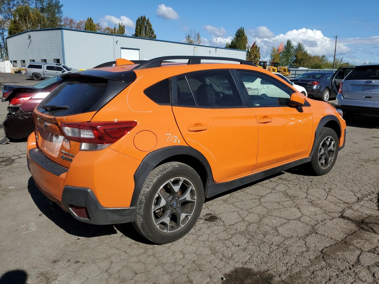 Image 3 of 2019 SUBARU CROSSTREK PREMIUM 2019 with VIN JF2GTACC1K8291504