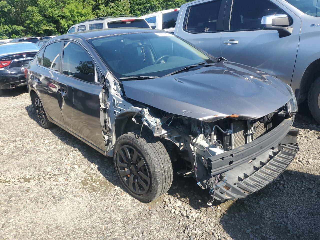 Image 2 of 2017 NISSAN SENTRA S 2017 with VIN 3N1AB7AP4HY333874
