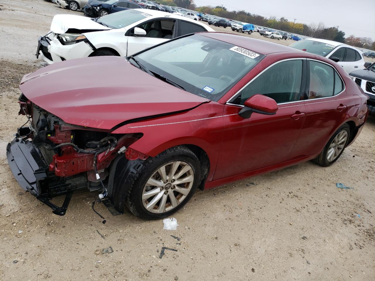 Image 1 of 2019 TOYOTA CAMRY L 2019 with VIN 4T1B11HK4KU699075