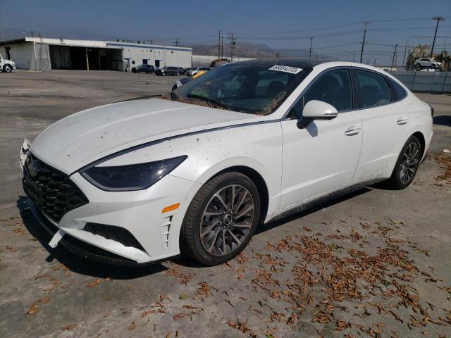 Image 1 of 2020 HYUNDAI SONATA LIMITED 2020 with VIN 5NPEH4J20LH050040