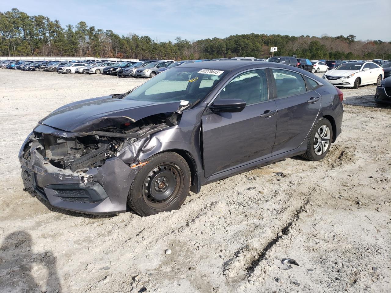 Obraz 1 z 2016 HONDA CIVIC LX 2016 z VIN 19XFC2F50GE056313