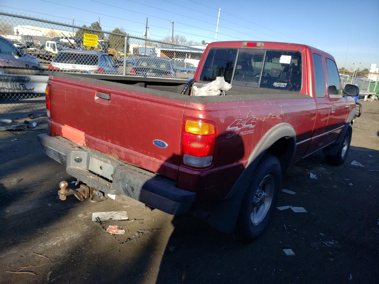 Image 3 of 1999 FORD RANGER SUPER CAB 1999 with VIN 1FTZR15XXXPC02130