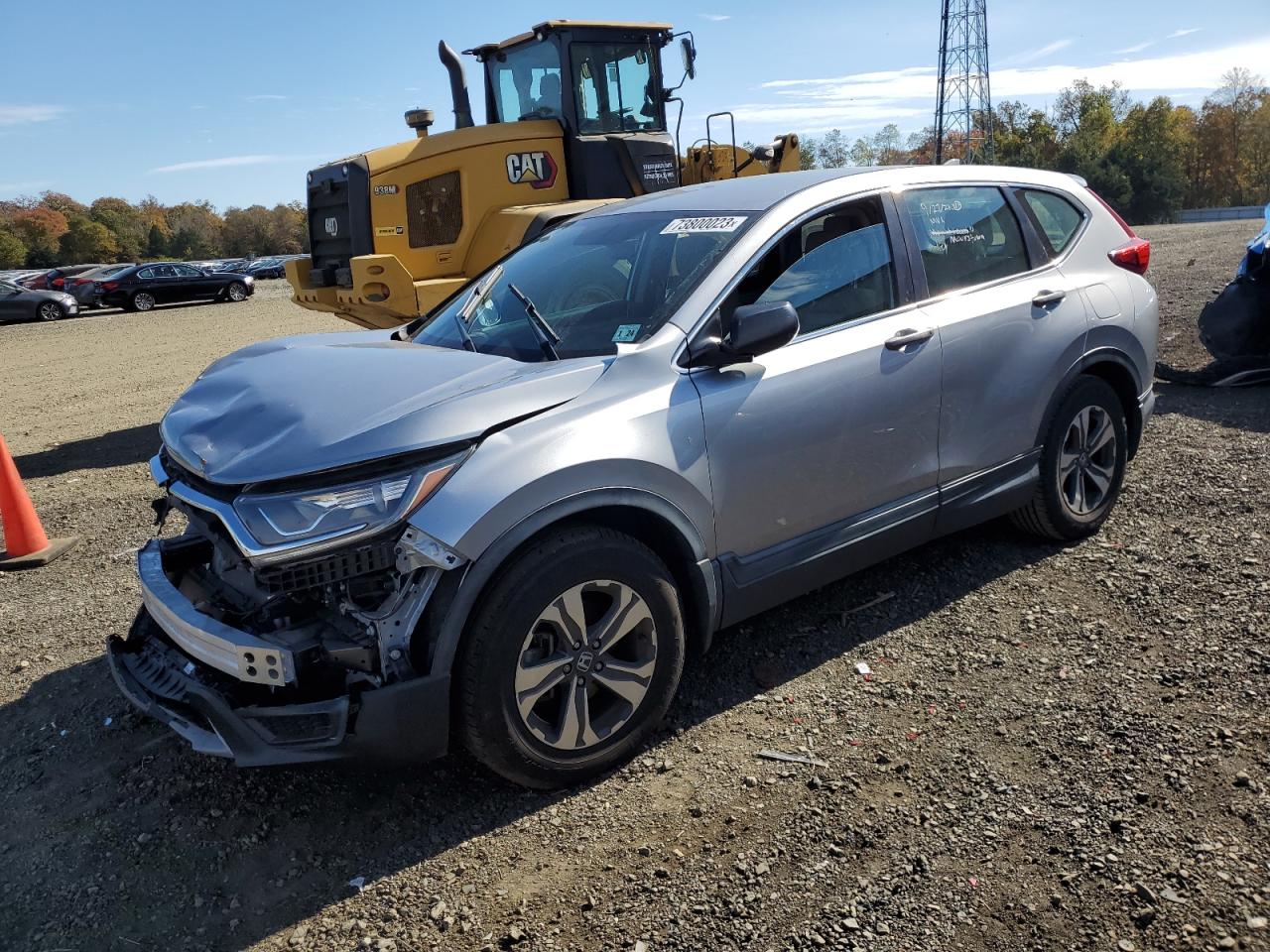 Image 1 of 2019 HONDA CR-V LX 2019 with VIN 2HKRW5H30KH403564