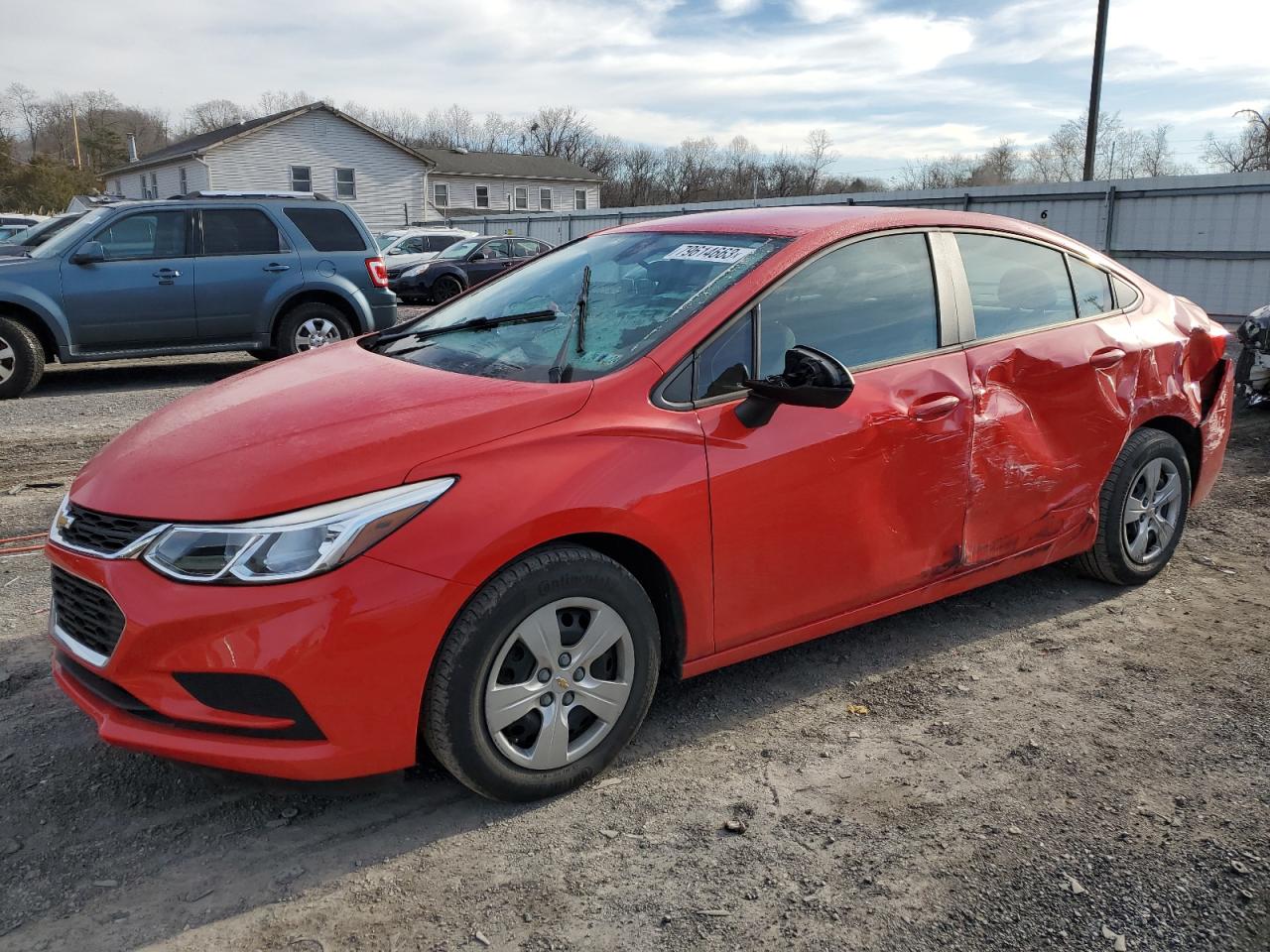 Obraz 1 z 2017 CHEVROLET CRUZE LS 2017 z VIN 1G1BC5SM9H7161326