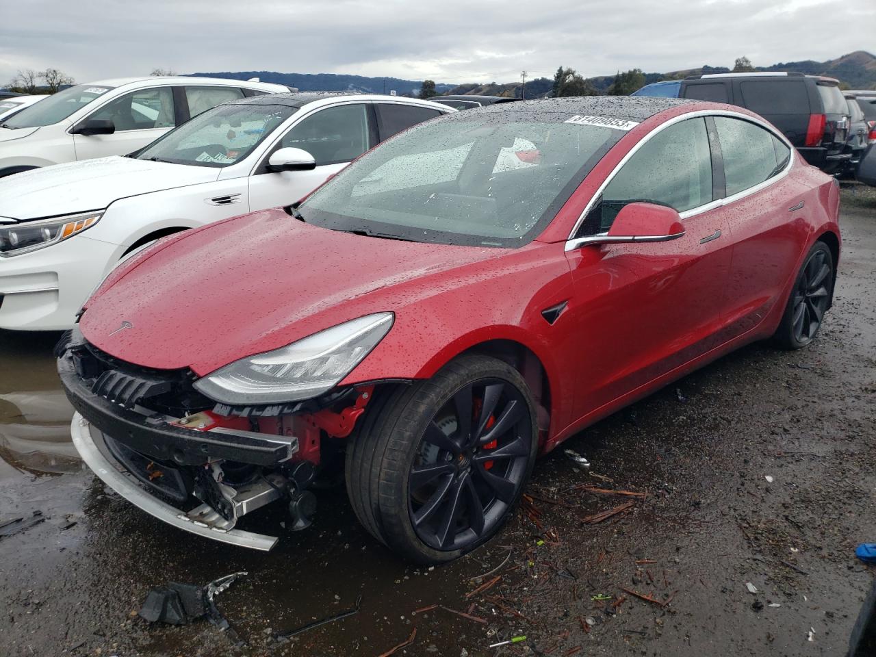 Image 1 of 2020 TESLA MODEL 3  2020 with VIN 5YJ3E1EC9LF807808
