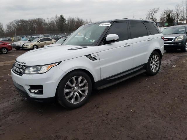 Image 1 of 2016 LAND ROVER RANGE ROVER SPORT HSE 2016 with VIN SALWR2PFXGA110007