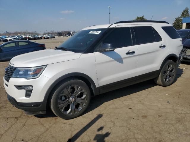 Image 1 of 2018 FORD EXPLORER SPORT 2018 with VIN 1FM5K8GT4JGB07037