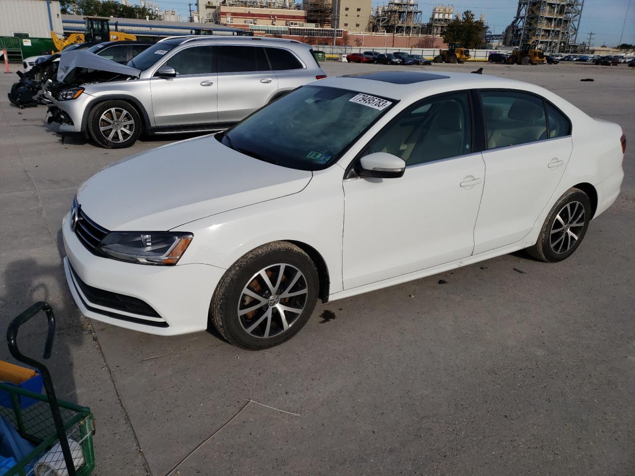 Image 1 of 2017 VOLKSWAGEN JETTA SE 2017 with VIN 3VWDB7AJ5HM262842