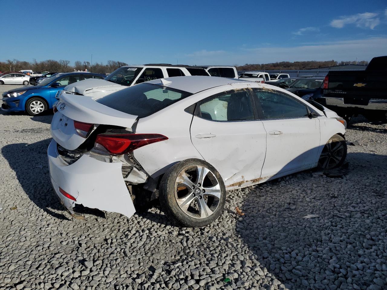 Image 3 of 2015 HYUNDAI ELANTRA SE 2015 with VIN KMHDH4AH0FU357634