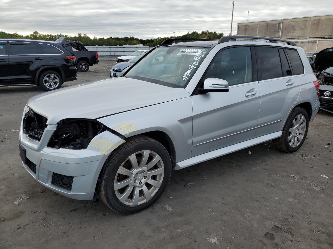Image 1 of 2010 MERCEDES-BENZ GLK 350 4MATIC 2010 with VIN WDCGG8HB5AF452534