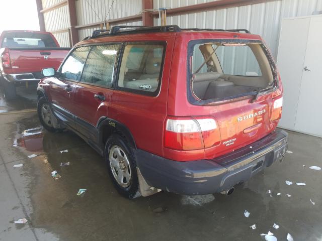 Изображение 3 2002 SUBARU FORESTER L 2002 с VIN JF1SF63562G751878