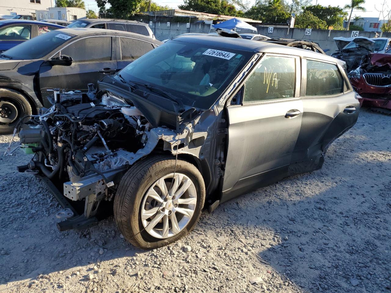 Image 1 of Chevrolet Trailblazer Ls 2021 with VIN KL79MMS2XMB161013