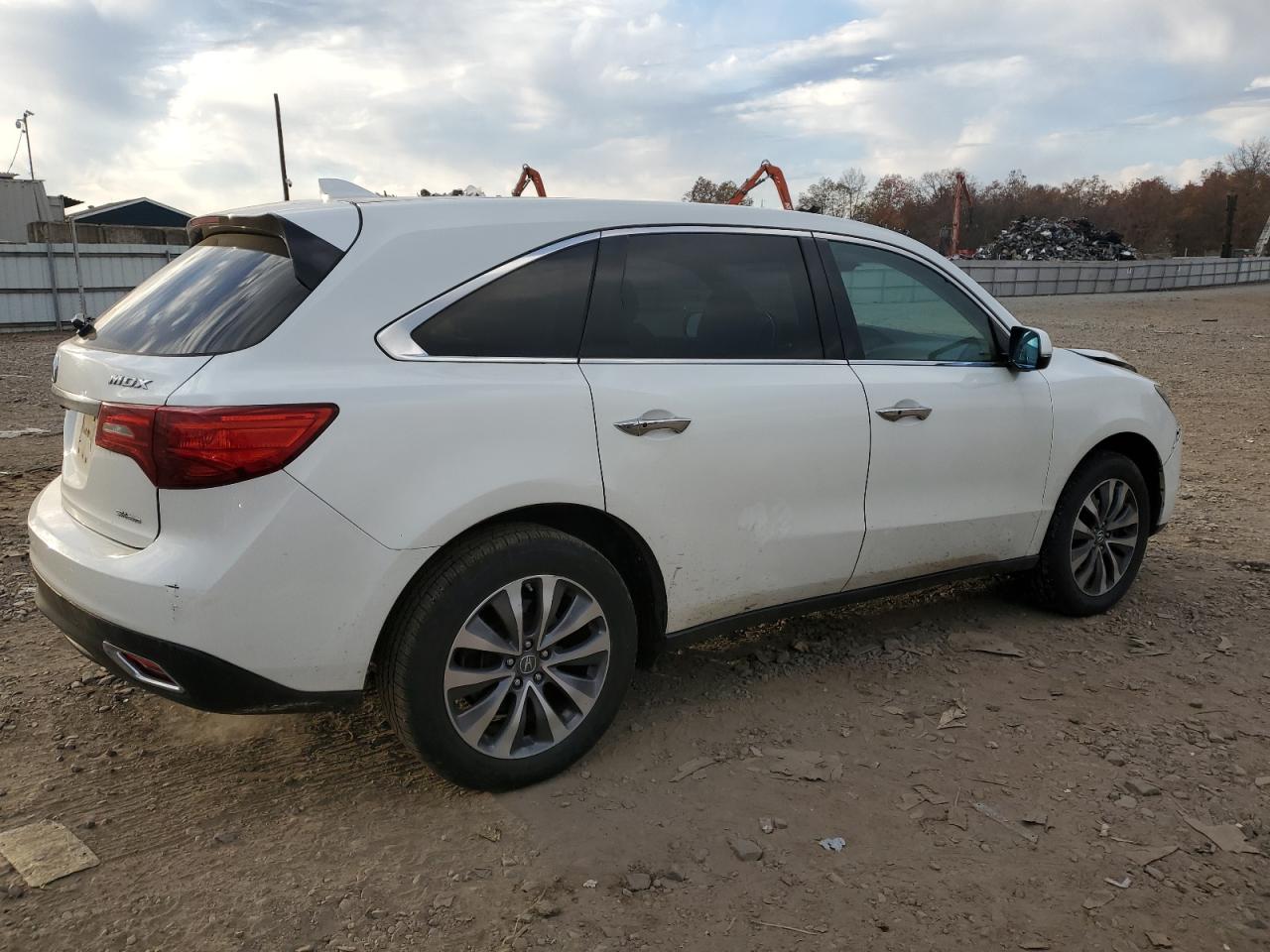 Image 3 of 2015 ACURA MDX TECHNOLOGY 2015 with VIN 5FRYD4H64FB012927