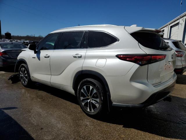 Image 2 of 2021 TOYOTA HIGHLANDER HYBRID XLE 2021 with VIN 5TDGBRCH3MS515012