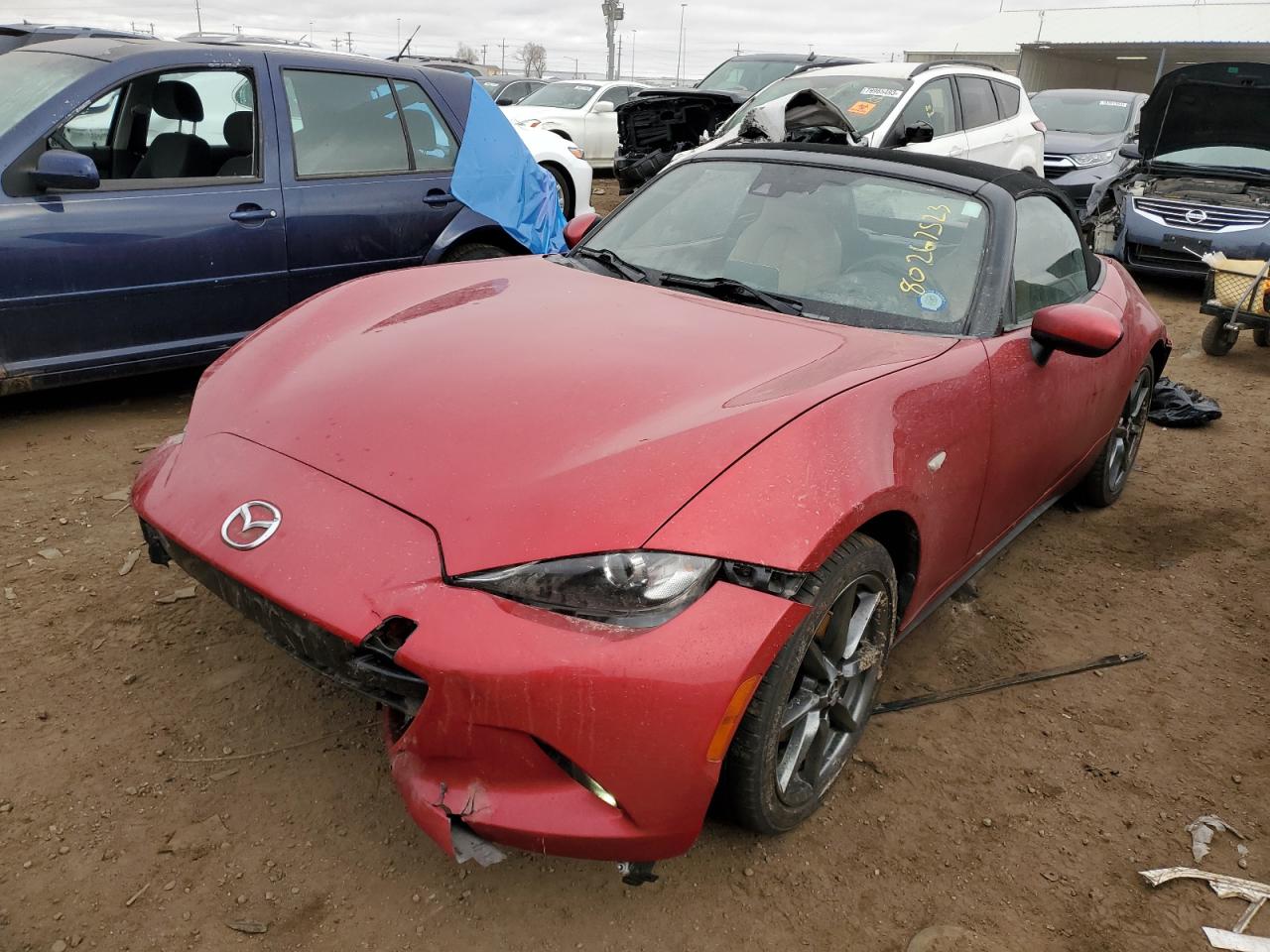 Obraz 1 z 2016 MAZDA MX-5 MIATA GRAND TOURING 2016 z VIN JM1NDAD72G0101770