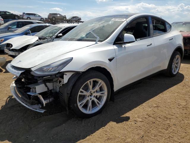 Image 1 of 2022 TESLA MODEL Y  2022 with VIN 7SAYGDEE7NF424815