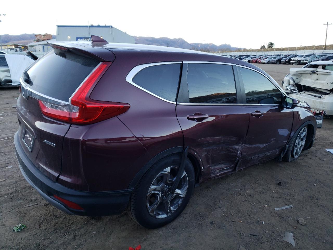 Image 3 of 2019 HONDA CR-V EXL 2019 with VIN 7FARW2H8XKE057875