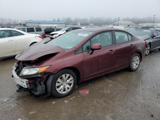 Image 1 of 2012 HONDA CIVIC LX 2012 with VIN 19XFB2F52CE360952