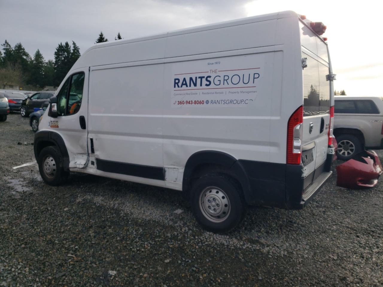Image 2 of 2020 RAM PROMASTER 2500 2500 HIGH 2020 with VIN 3C6TRVCG7LE131261