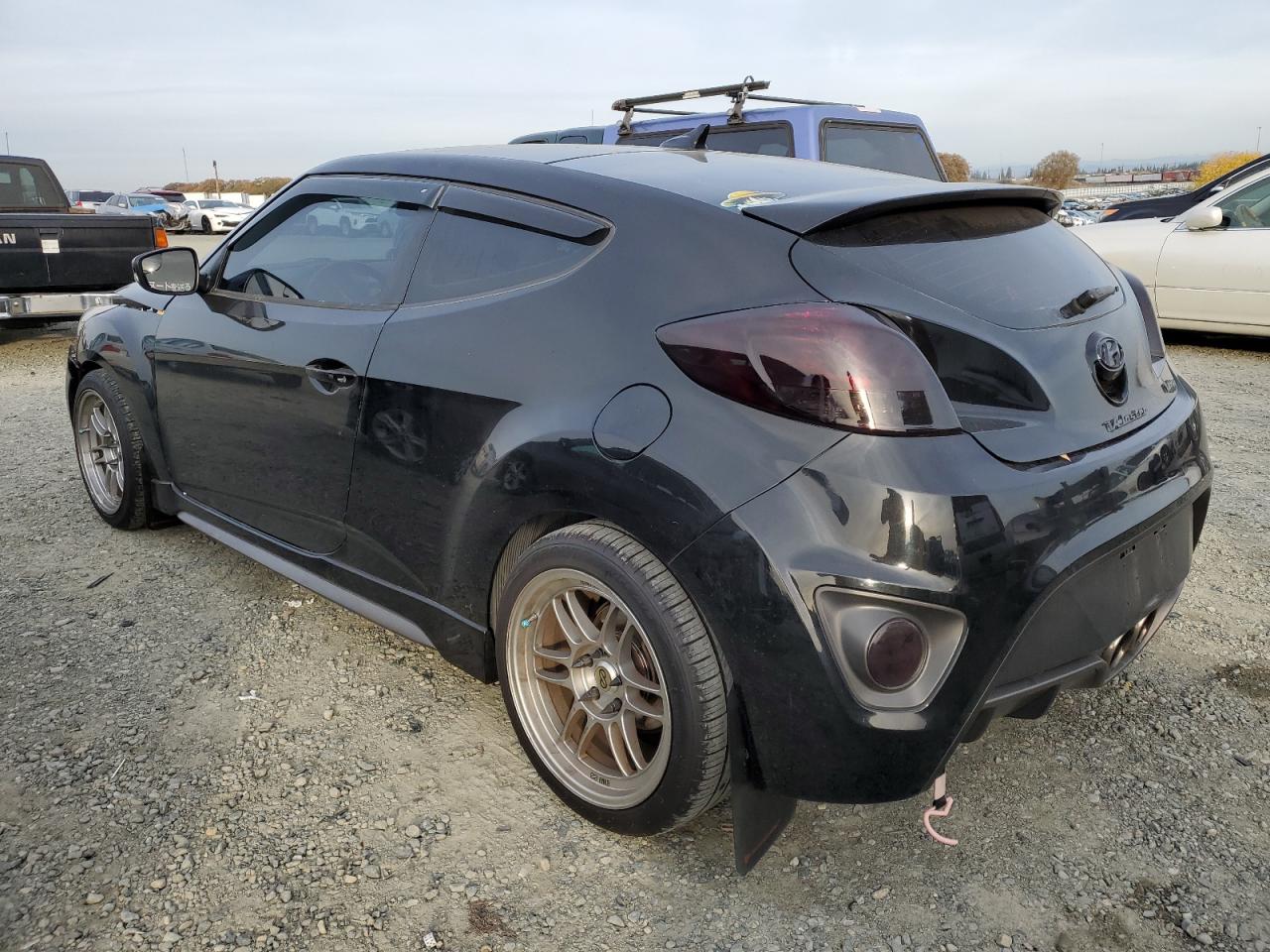 Image 2 of 2015 HYUNDAI VELOSTER TURBO 2015 with VIN KMHTC6AE6FU237655