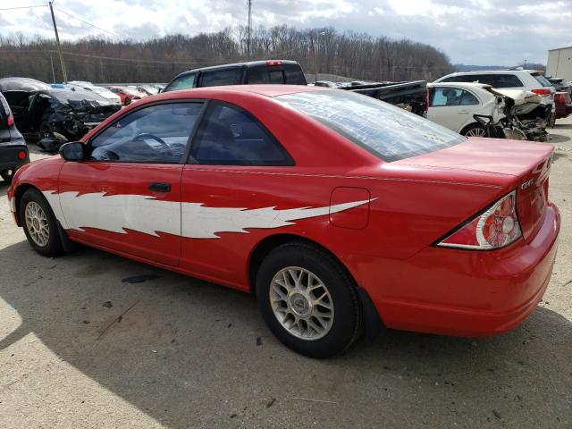 Изображение 2 2001 HONDA CIVIC LX 2001 с VIN 1HGEM22551L041403