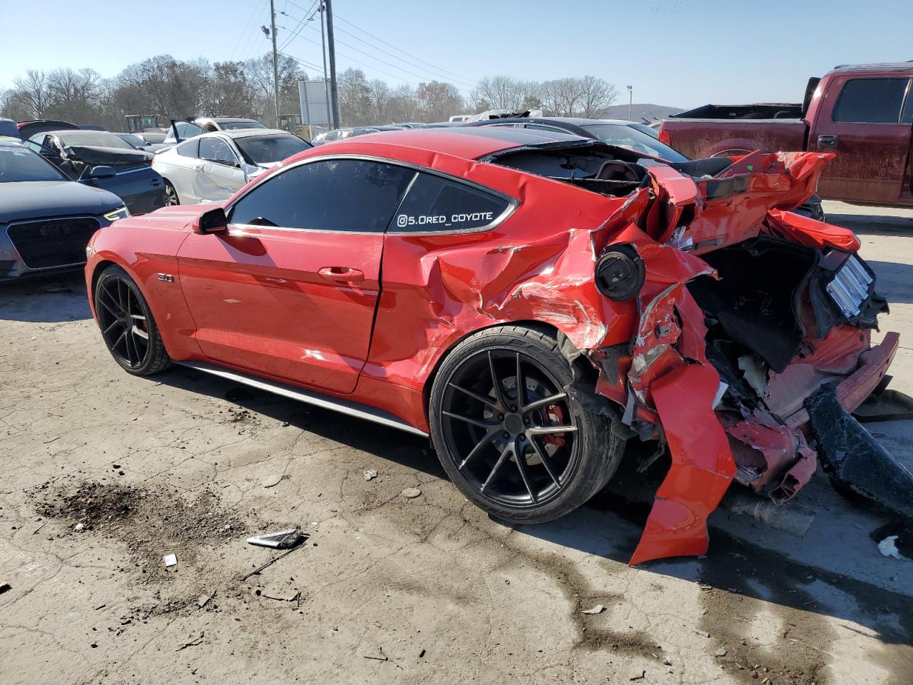 Image 2 of 2015 FORD MUSTANG GT 2015 with VIN 1FA6P8CF8F5412673