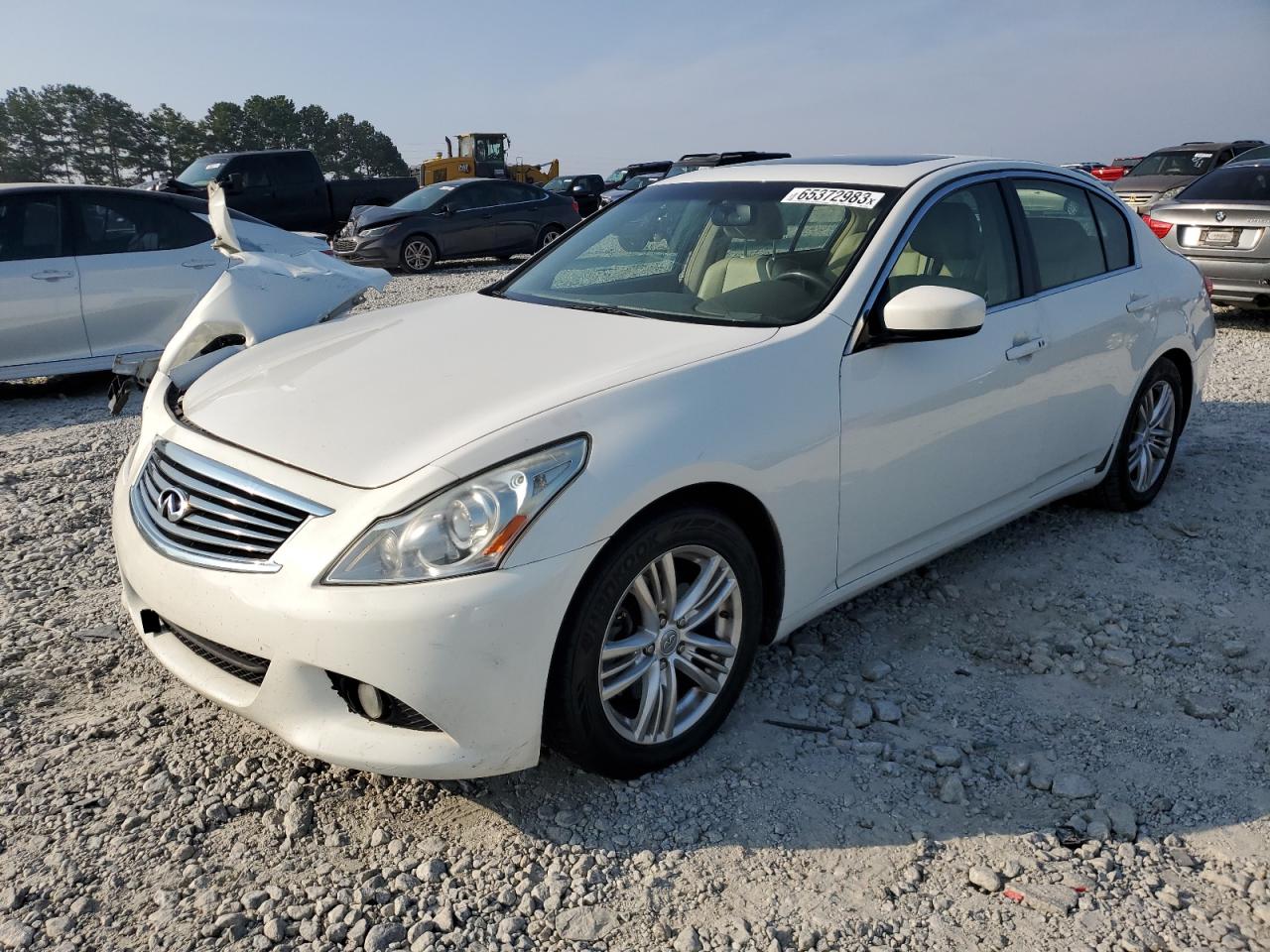 Image 1 of 2011 INFINITI G37 BASE 2011 with VIN JN1CV6AP0BM303114