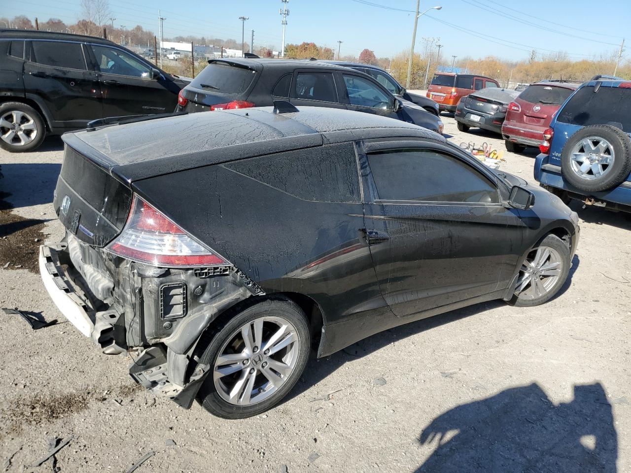 Image 3 of 2012 HONDA CR-Z EX 2012 with VIN JHMZF1D68CS003858