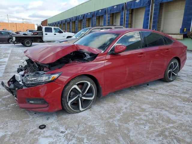 Image 1 of 2019 HONDA ACCORD SPORT 2019 with VIN 1HGCV1F32KA165391