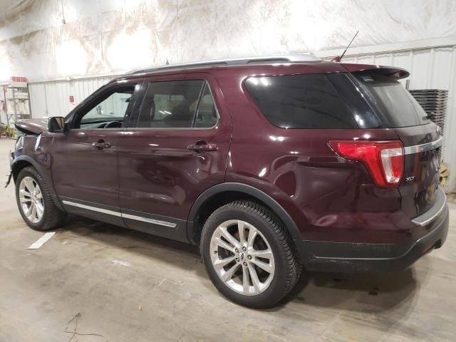 Image 2 of 2018 FORD EXPLORER XLT 2018 with VIN 1FM5K8D84JGB98617