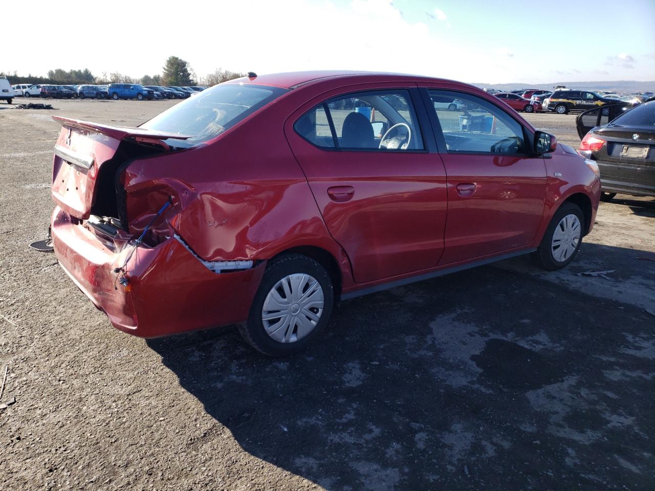 Obraz 3 z 2022 MITSUBISHI MIRAGE G4 ES 2022 z VIN ML32FUFJ5NHF08770