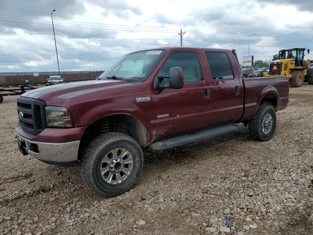 Image 1 of 2006 FORD F250 SUPER DUTY 2006 with VIN 1FTSW21P26EC65044