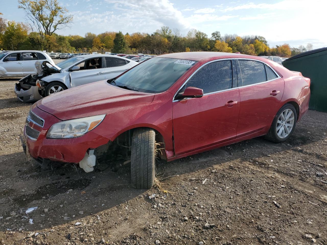 Изображение 1 2013 CHEVROLET MALIBU 3LT 2013 с VIN 1G11G5SX0DF235209