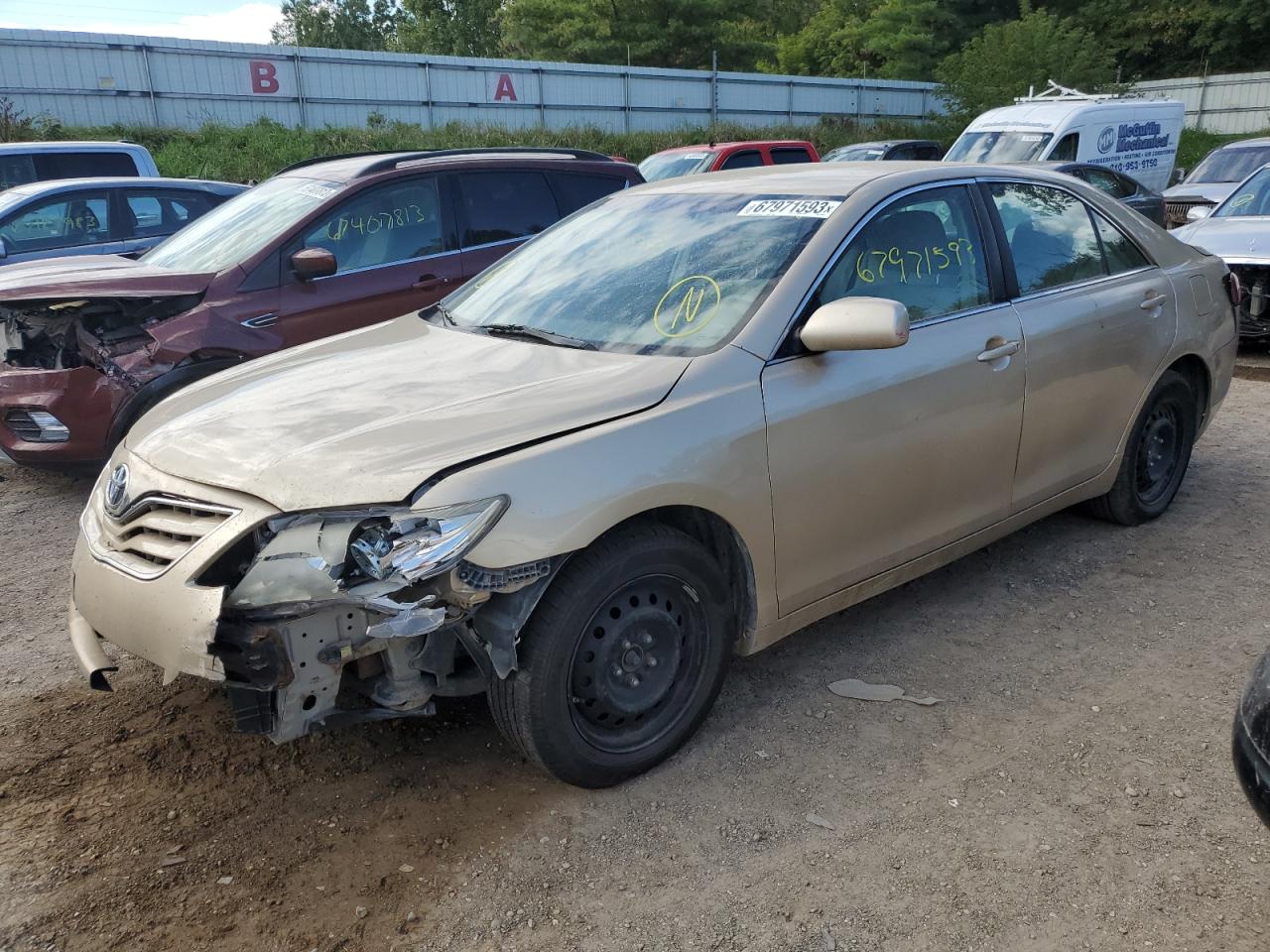 Image 1 of 2011 TOYOTA CAMRY BASE 2011 with VIN 4T1BF3EK6BU704469