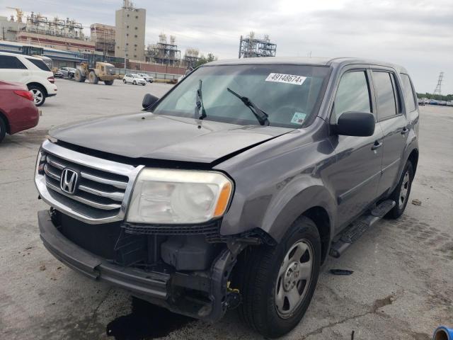Image 1 of 2015 HONDA PILOT LX 2015 with VIN 5FNYF3H21FB018073