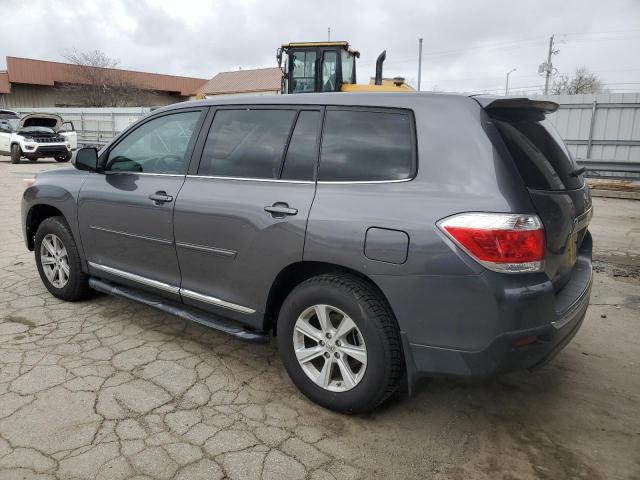 Image 2 of 2013 TOYOTA HIGHLANDER BASE 2013 with VIN 5TDZA3EH0DS042255