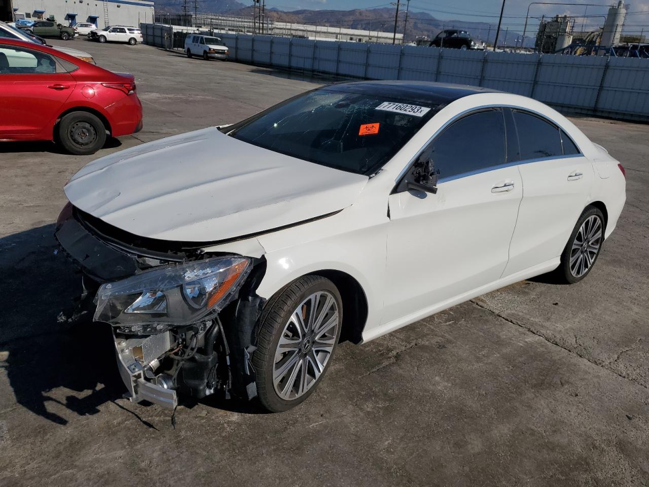 Image 1 of 2019 MERCEDES-BENZ CLA 250 2019 with VIN WDDSJ4EB7KN769985