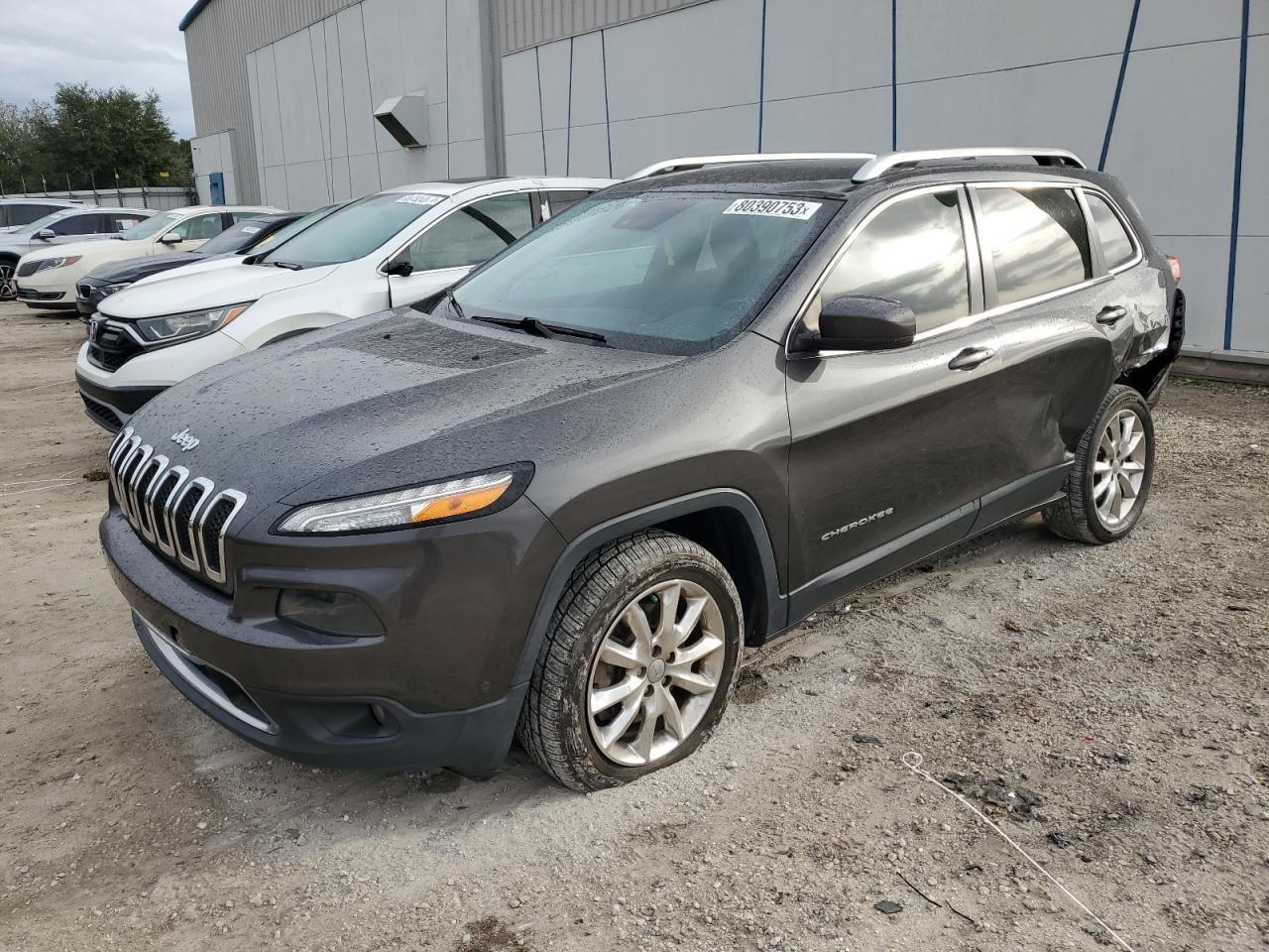 Image 1 of 2015 JEEP CHEROKEE LIMITED 2015 with VIN 1C4PJLDSXFW535979
