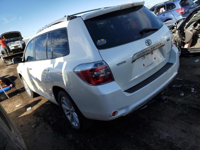 Image 2 of 2009 TOYOTA HIGHLANDER HYBRID LIMITED 2009 with VIN JTEEW44A392035062