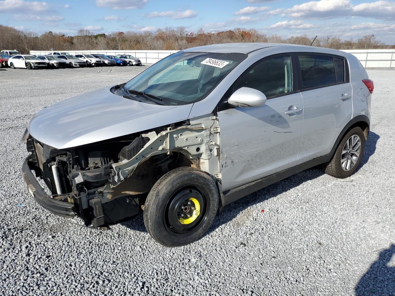 Изображение 1 2016 KIA SPORTAGE LX 2016 с VIN KNDPBCAC5G7872663