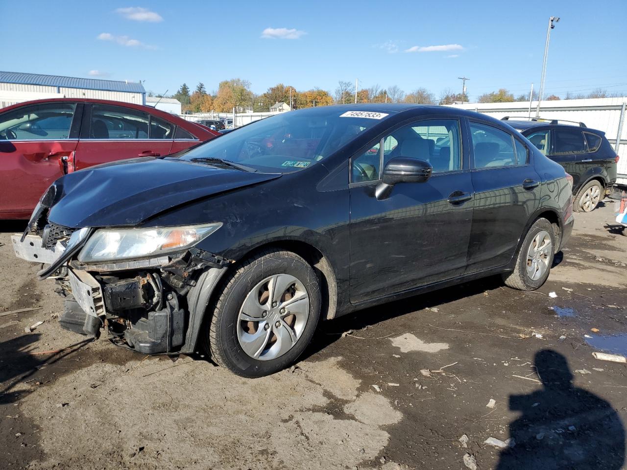 Obraz 1 z 2015 HONDA CIVIC LX 2015 z VIN 19XFB2F57FE281863