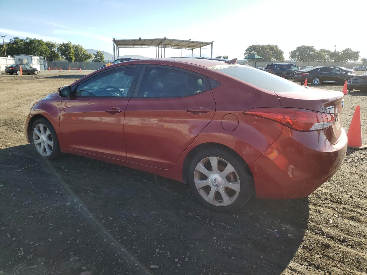 Изображение 2 2013 HYUNDAI ELANTRA GLS 2013 с VIN KMHDH4AE0DU593137
