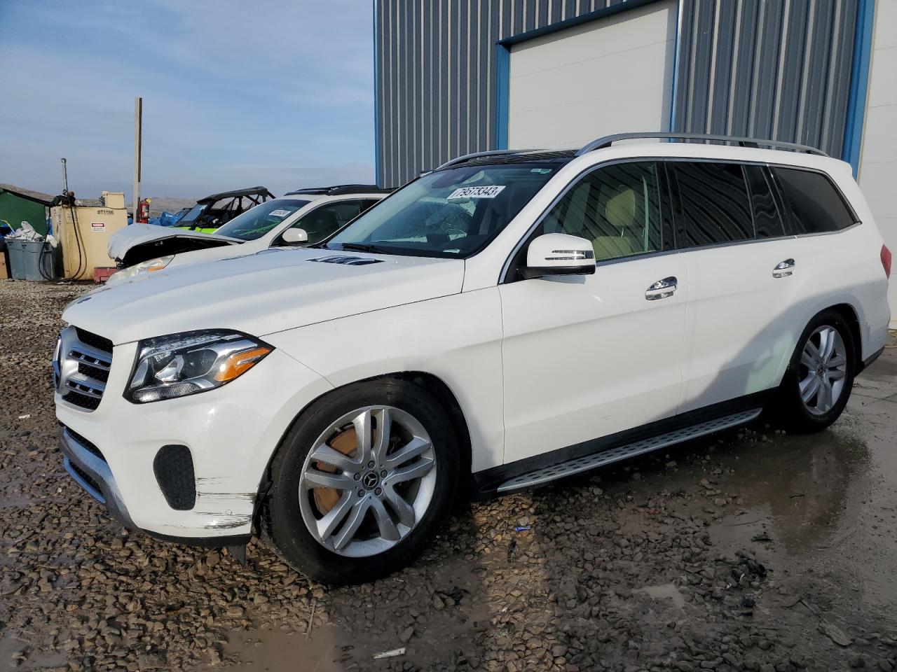 Image 1 of 2017 MERCEDES-BENZ GLS 450 4MATIC 2017 with VIN 4JGDF6EE1HA921684
