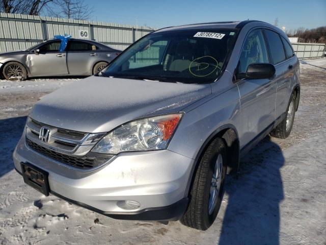Изображение 2 2010 HONDA CR-V EX 2010 с VIN 5J6RE3H58AL039519