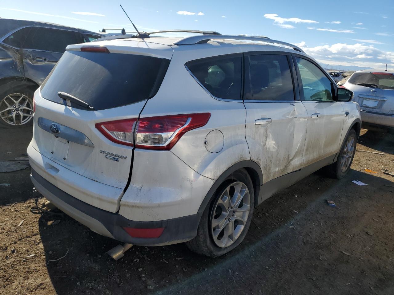 Image 3 of 2014 FORD ESCAPE TITANIUM 2014 with VIN 1FMCU9JX2EUE00655